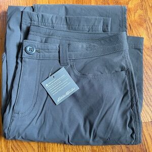 Eddie Bauer Women's Gray Hiking Pants 8 tall
